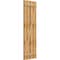Ekena Millwork Spaced Board-n-Batten Shutters w/Z-Bar, Rough Sawn Western Red Cedar, 23W x 73H, PR RBS06Z23X073RWR - alternate 5